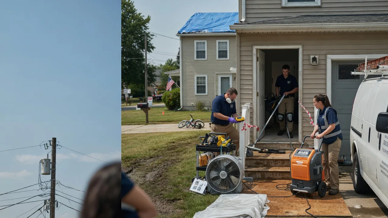 Water Damage Repair in King William, VA near me